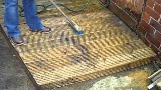 3 of 4 Cleaning Decking the Easy Way