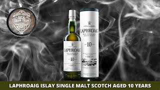 Laphroaig Islay Single Malt Scotch Aged 10 Years! Smokey Scotch Goodness!