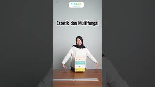 Rak Tingkat Susun Warna Multifungsi - Laci Kosmetik Rakit Meja Rack Kotak Cosmetic