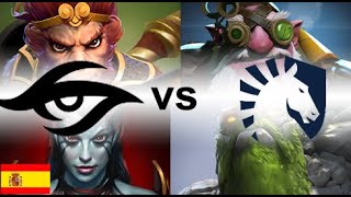 Team Secret vs Team Liquid  (2 juego) |  REFLEJOS