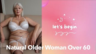 Choose Me! 💖 Natural Older Woman Over 60 ❤️ Attractively Dressed Classy #classy # lingerie