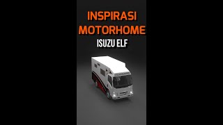 Inspirasi Motorhome | Isuzu Elf #motorhome #campervan #shorts