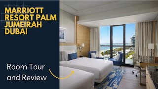 Marriott Resort Palm Jumeirah Sea View Room Tour