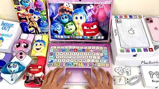 🌸Paper DIY🌸 INSIDE OUT 2 Apple Items BLIND BAG Unboxing| How to make Inside Out Iphone Ipad, Macbook