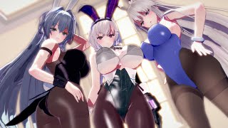 エンタープライズ・リノ・ニュージャージー（バニー）でGirls Just Want to Have Fun【NewJersey,Enterprise,Reno/MMD/アズールレーン】