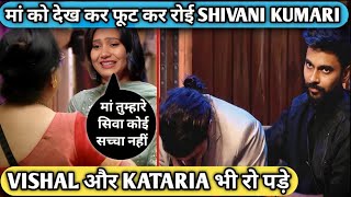 🛑BIGG BOSS OTT 3 WEEKEND KA VAAR: Family Task Me Maa Ko Dekh Ro Padi Shivani Kumari, Vishal Lovekesh