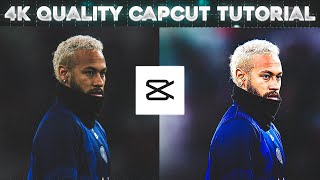 4k quality capcut tutorial | capcut cc like ae tutorial | how to enhance video quality on android