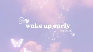 ･｡⁺ wake up early🌻 ⋆｡˚ ⋆