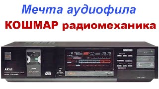 AKAI GX-R99 Ремонт топовой кассетной деки (садо-мазо-шоу)