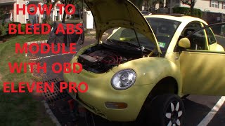 HOW TO BLEED VOLKSWAGEN MK4 ABS MODULE