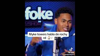 MYKE TOWERS HABLA DE ROCHY RD , EN ALOFOKE 2023 ,