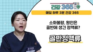 [건강365] 소화불량, 원인은 골반에 생긴 정맥류? l 청맥병원  |  051)804-1119