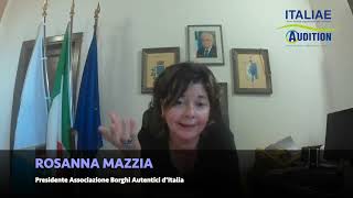 I borghi e la sfida della resilienza | Rosanna Mazzia (Associazione Borghi Autentici d’Italia) INT