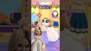 Left or right? #mytalkingangela2 #games #talkingangela #funny