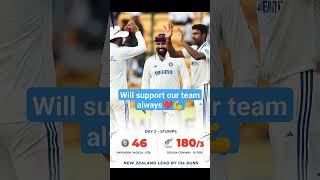 India vs New Zealand Test Day2 || Indian cricket team|| cricket