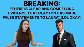 BREAKING: Laura Owens Projects Credibility Issues All Over Clayton Echard's Credible Evidence