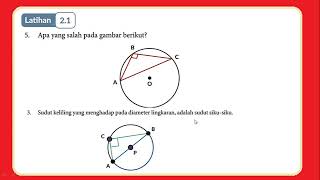 Apa yang salah pada gambar berikut? (Latihan 2.1 Lingkaran)