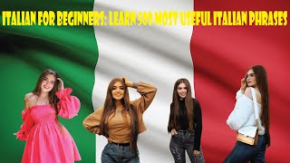 Italian for Beginners: Learn 500 Most Useful Italian Phrases Part 5 School.