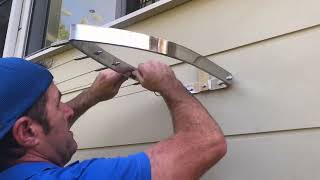 Cable Installation - Coastal Clotheslines Folding Wall Clothesline