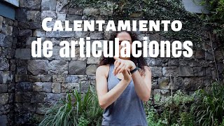 Calentamiento de articulaciones || Tiziana Berrondo