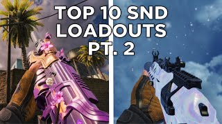 Top 10 SND Loadouts Cod Mobile Part 2 (Season 4)