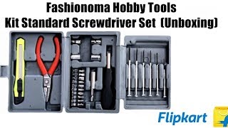 Fashionoma Hobby Tools Kit Standard Screwdriver Set  (Unboxing)