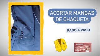 🟢CÓMO COGERLE DE LARGO A MANGA DE CHAQUETA