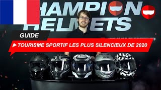 Top 5 des casques intégraux de tourisme sportif les plus silencieux 2020