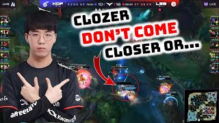 KDF Taeyoon's Xayah instant delete LSB Clozer's Ahri | POG