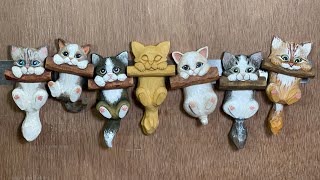 고양이 목조각 튜토리얼 Carve a little cat