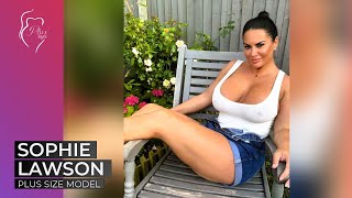 Sophie Lawson- Plus-Size Curvy Model - Bio & Facts