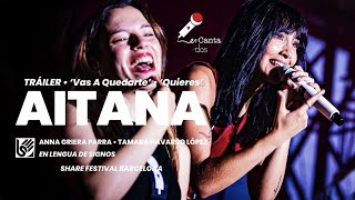 enCantados con Aitana - lengua de signos - Anna Griera - Tamara Navarro - Vídeo oficial