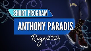 Anthony PARADIS (CAN) | Junior Men Short Program | Riga 2024