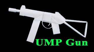 UMP Gun | Cách làm súng ump bằng giấy tập A4 | Origami FF