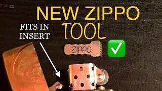 NEW Zippo Tool That Slides Right Into Your Insert !