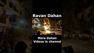 जलता हुआ रावण गिरा लोगो पे kalkaji DDA Flats me  | Kaan ke parde faad dega | #ravan #dussehra #delhi