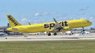 Sunny Day Plane Spotting at Ft. Lauderdale-Hollywood Intl. Airport (FLL)