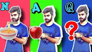 A-Z alphabetical order food challenge | Food challenge 🔥🔥| waleed jabbar official #Foodchallenge