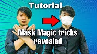 Mask Magic Trick Tutorial MR YUT Magic