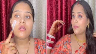 Newly Bride Makeup Look| नई नवेली दुल्हन कैसे करे मेकअप| 👰‍♀️ Traditional Bride After Makeup Look