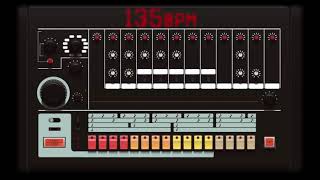 TR-808 135bpm Drum Loop