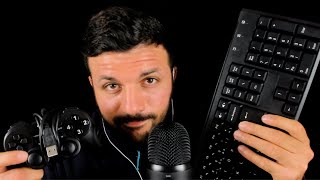 ASMR ~ Sons Tous Doux Pour T'endormir 😴 (keyboard ⌨️ controller 🎮 mouse 🖱️ Typing Sounds)