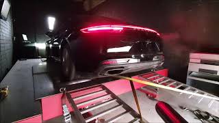 Porsche Panamera 971 3.0t Stage 1 + launch control, dyno run by Remapas performance