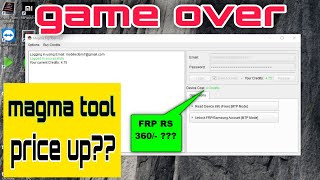 magma tool samsung frp credits| new update magma tool Device Cost 4 Credit