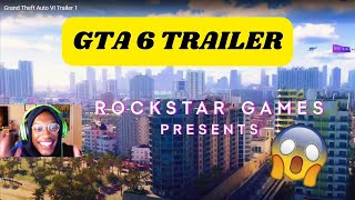 Grand Theft Auto 6 TRAILER!! (LIVE REACTION)