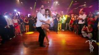 ATACA & LA ALEMANA Bachata Dance Performance 40 MILLION VIEW PARTY At THE SALSA ROOM