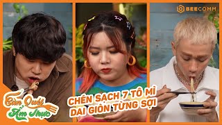 Chén sạch set mì 7 tô dai giòn từng sợi ngon đậm vị | Càn Quét Ẩm Thực #34