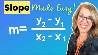 Find The Slope From 2 Points | Use the Slope Formula to Compute Slope