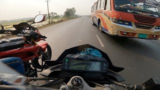 YAMAHA FZS V2 |VS| HERO HUNK OLD MODEL | 0 TO 100 TEST | PERFORMANCE TEST | DRAG RACE | HUNK 😍