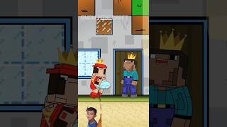 Baby Noob: Abadoned At Birth Gets Adopted by Steve Family #shorts#youtubeshorts #minecraft #trending